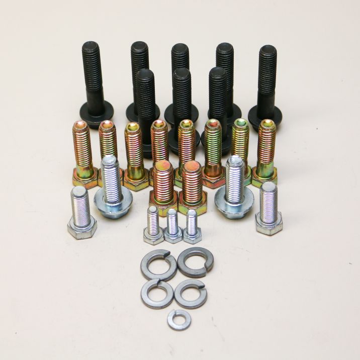 Install Hardware kit, Chevy Early LT Engine, LS & LT T-56, to OE Alum Bell